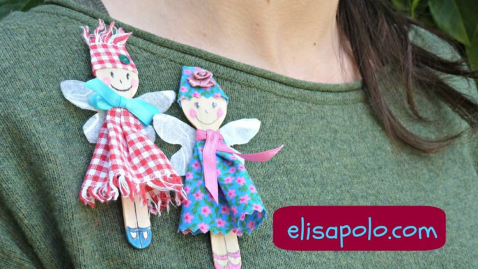 DIY, Broche Hadita, Fairy brooch, Ideas de Regalos, Ideas for Presents