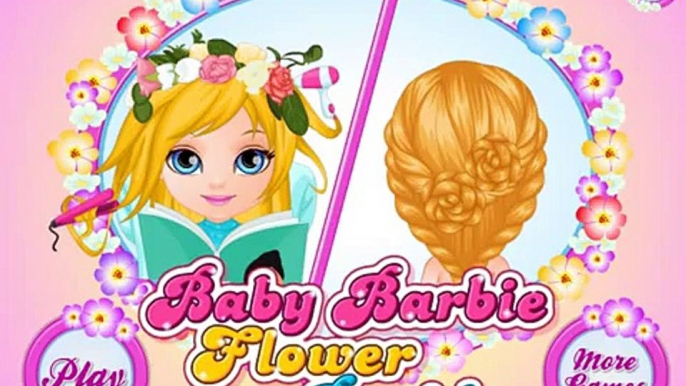 Baby Barbie Flower Braids - Best Baby Games For Girls