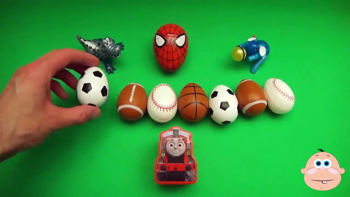 Kinder Surprise Egg Learn-A-Word! Spelling Sports! Lesson 13 (Teaching Letters Opening Egg