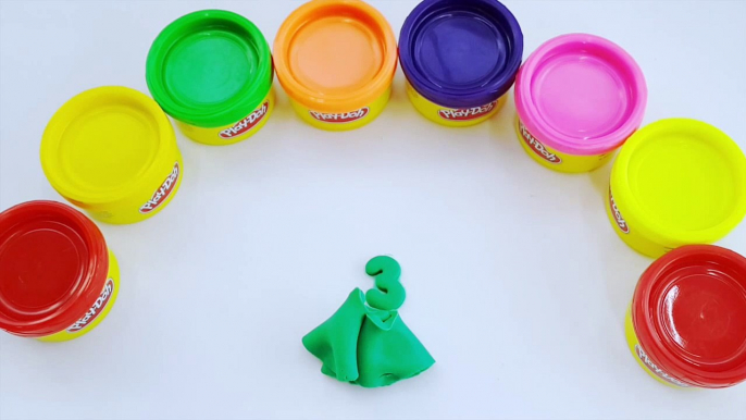 Learn To Count with Play Doh 1 to 20|Numbers 1-20| Learn Colors with Play Doh