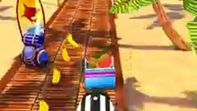 Despicable Me: Minion Rush / Level 17 Minion Beach / Gameplay Walkthrough / 3 Fruits