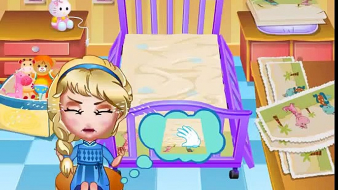 Baby Disney Princess Game - Frozen Sisters Baby Elsa & Anna Bedtime - Baby video Games