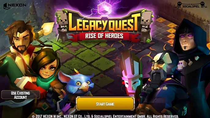 Legacy Quest: Rise of Heroes Gameplay Android / iOS (by NEXON)