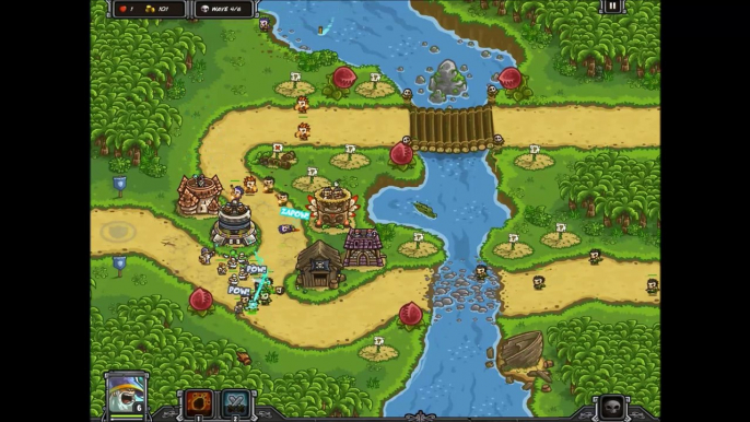 Kingdom Rush Frontiers - [Heroic] - Snapvine Bridge - [Hero Nivus]