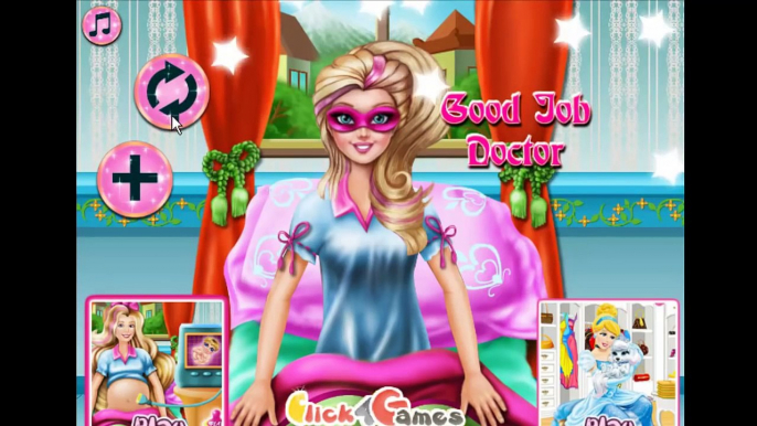 BARBIE GIRL Super Barbie Hand Injury ✫ Dress Up Games For Kids ✫ DG Top Baby Games