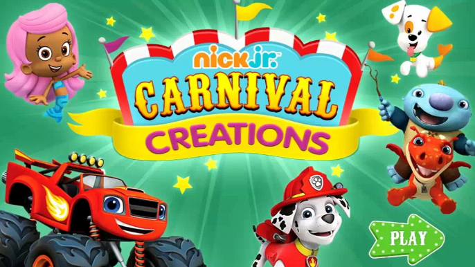 Nick Jr. Carnival Creations - Paw Patrol,Blaze and The MONSTER MACHINES,Bubble Guppies