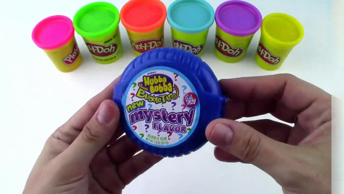 Play Doh Peppa Pig and Giant Bubble Gum Hubba Bubba Modeling Clay for Kids Modelling ToyBoxMagic-5LYqBbG