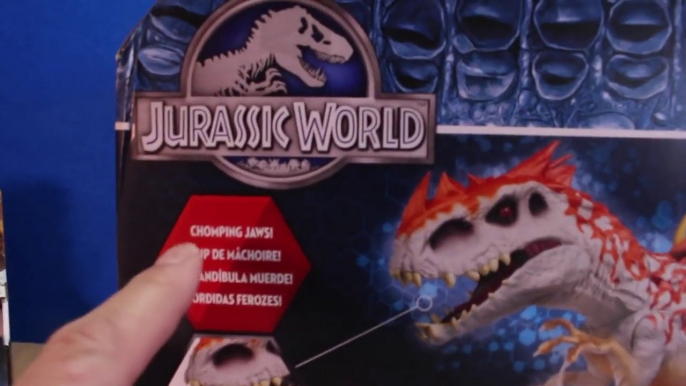 Jurassic World INDOMINUS REX Toy Dinosaurs Hybrid Rampage & Armor I-REX Dinosaur Toys Review-D8bm