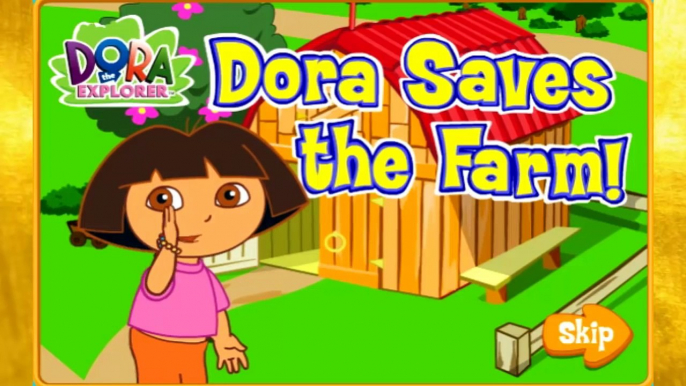 DORA THE EXPLORER - Dora Saves the Farm Adventure | Dora Online Game HD (Game for Children