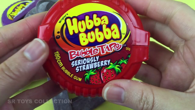 Hubba Bubba Grape Gum Bubble Tape & Grape Crush | Junk Food Unboxing & Tasting