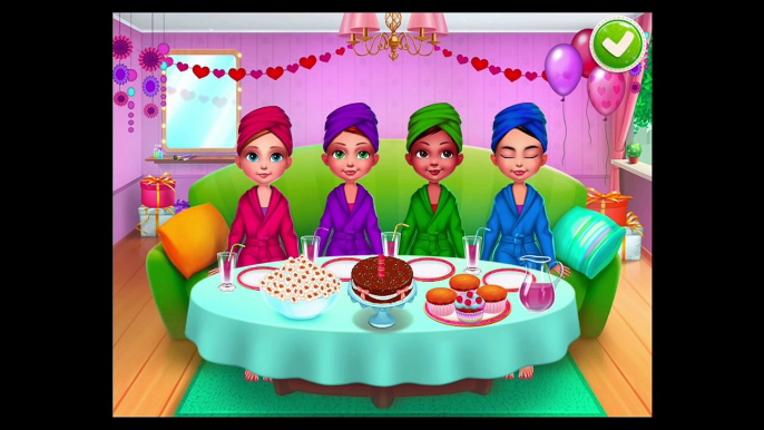 Best Games for Kids - Spa Birthday Party - Nails, Hair, Dress Up & Cake iPad Gameplay HD