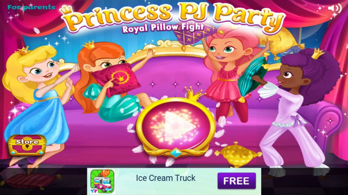Princess PJ Party - Android Gameplay TabTale Movie Apps Free Kids Best Top TV Video