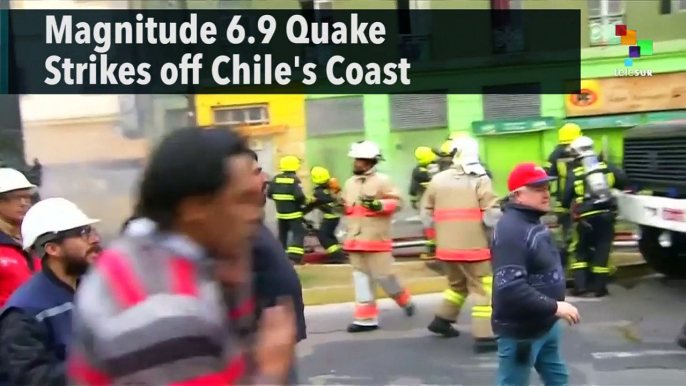 Magnitude 6.9 Quake Strikes off Chile's Coast