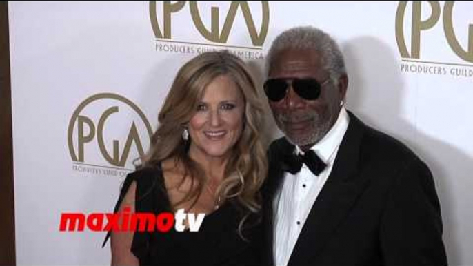 Morgan Freeman 2014 PGA Awards Red Carpet Arrivals