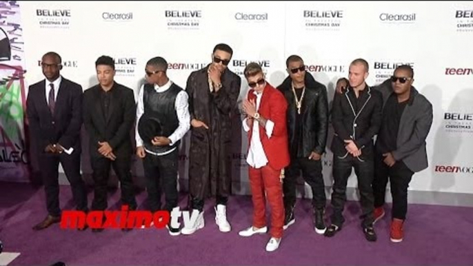 Justin Bieber's "Believe" World Premiere Justin Bieber, Usher, Jaden Smith, Kylie Jenner and More