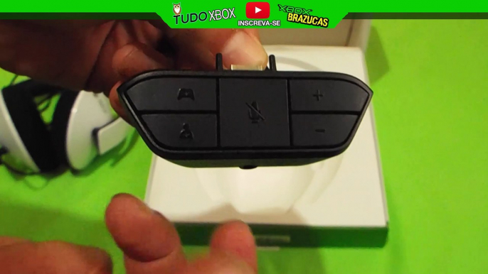 Unboxing Headset Stereo Branco + Adaptador do Xbox One