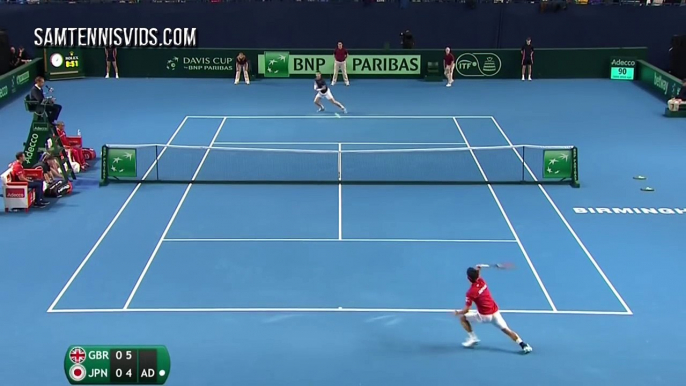 Andy Murray Vs Kei Nishikori - Davis Cup 2016_8