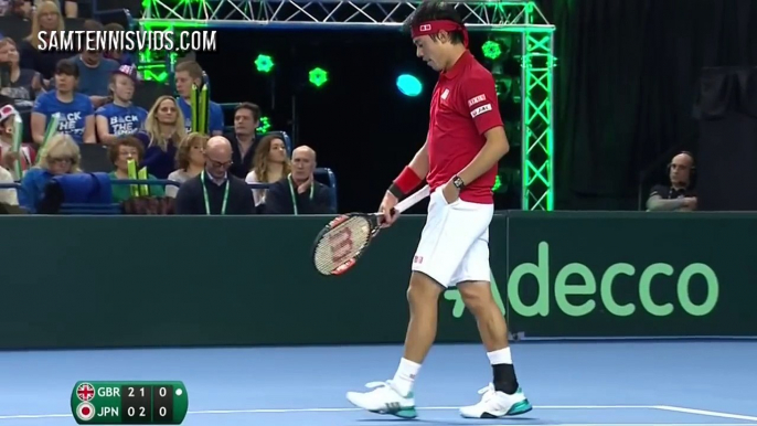 Andy Murray Vs Kei Nishikori - Davis Cup 2016_28