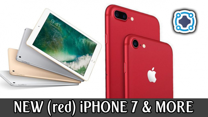 Apple Releases New (red) iPhone 7, iPads, & More