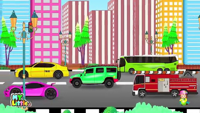 Learning Emergency Vehicles For Kids | Learning Street Vehicles Names And Sounds For Kids