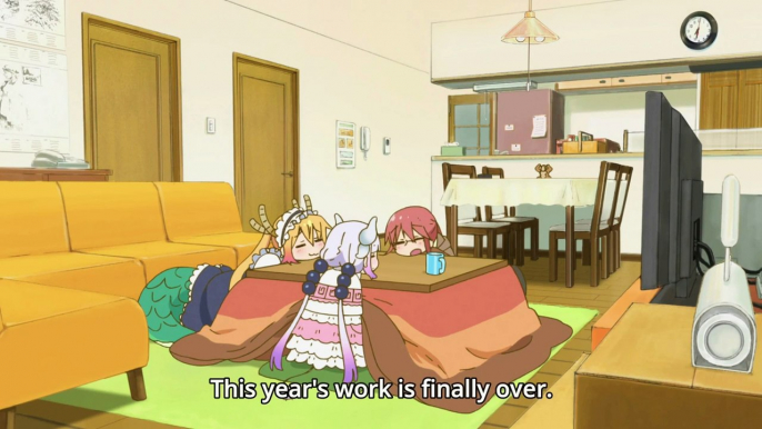 Kobayashi-san Chi no Maid Dragon - Kotatsu Moments 2017