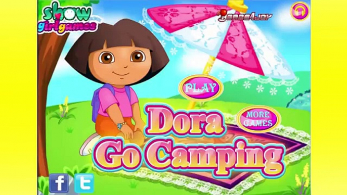 Best Baby Game For Kids ❖ Baby Game To Play ❖ Dora Go Camping