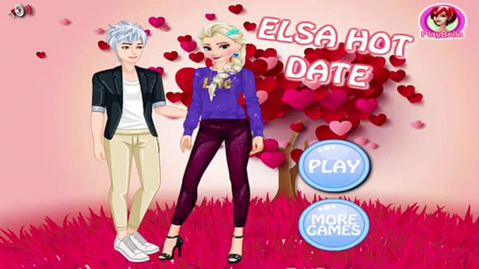 Princess Elsa Hot Date - Frozen Video Game For Girls