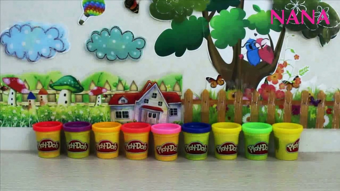 Đồ chơi đất nặn Play Doh hướng dẫn bé làm cá heo bé NaNa