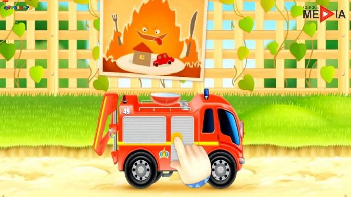 fire truck cartoons for children, Firetrucks rescue, car cartoons for kids, videos for children-7a