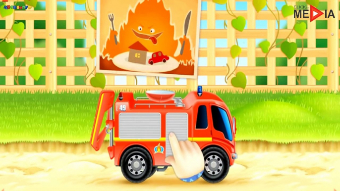 fire truck cartoons for children, Firetrucks rescue, car cartoons for kids, videos for children-7aU