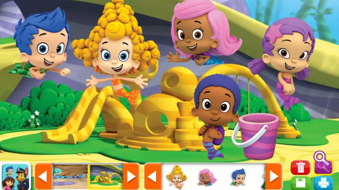 Bubble Guppies Episodes - Sticker Pictures with Friends | Full Game Episode in English for