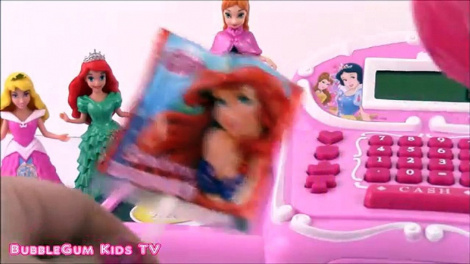Disney Princess Talking Cash Resgister! FUN LEARNING TOY FOR KIDS and TODDLERS TEACHES NUMBERS