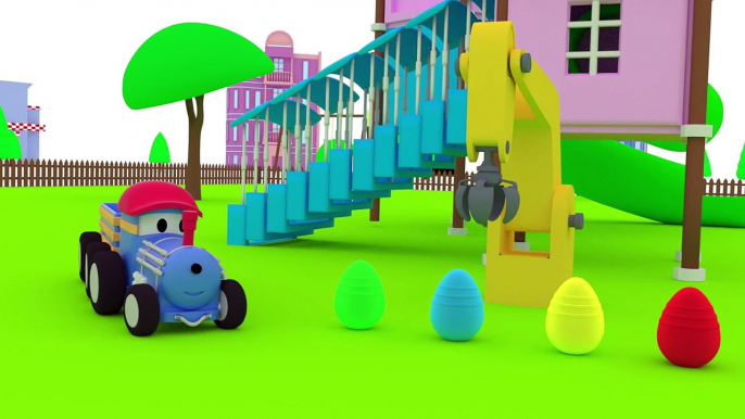 The Egg Race - Learn Numbers with Ted the Trains | Educational cartoon for children & todd