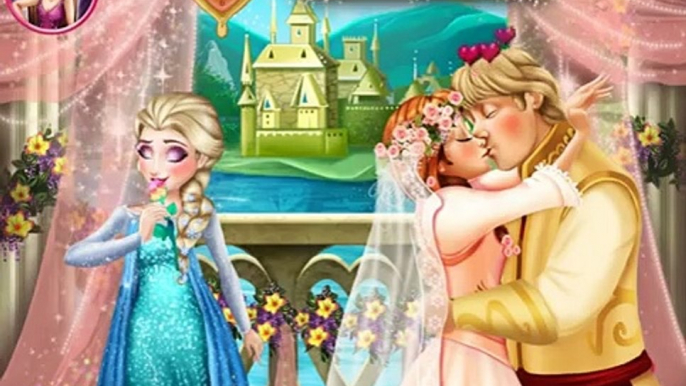 Frozen Wedding Anna + Kristoff get married! Elsa bridesmaid + Disney Princesses Dolls Movi