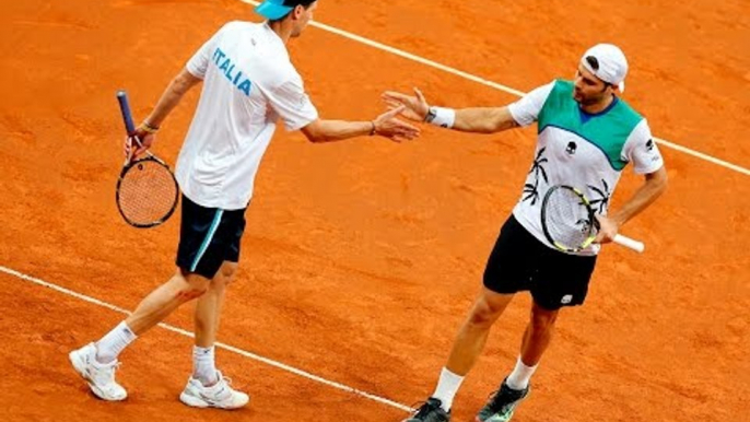 Highlights: Simone Bolelli/Andreas Seppi (ITA) v Marco Chiudinelli/Henri Laaksonen (SUI)