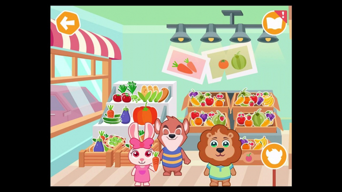 Uncle Bears Happy Supermarket - Learning Kids Shopping - Educational Game