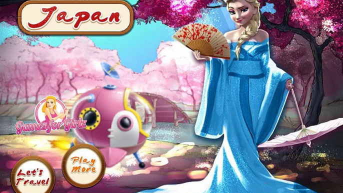 Disney Frozen Games - Elsa Time Travel Japan – Best Disney Princess Games For Girls And Ki