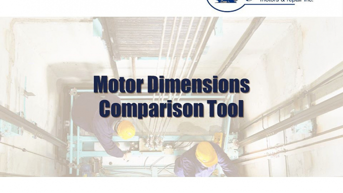 Elevator Motor Comparison Tool | Renown Electric