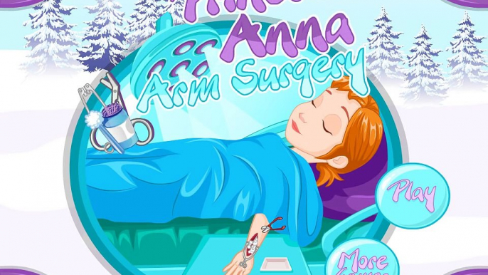 Princess Anna Arm Surgery: Disney princess Frozen - Best Baby Games For Girls