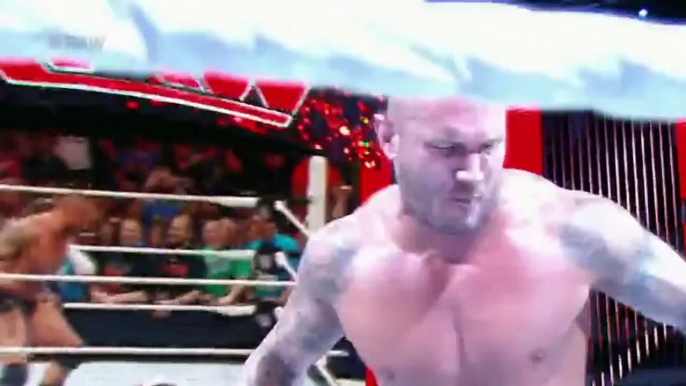 Sting helps Randy Orton on Raw - YouTube