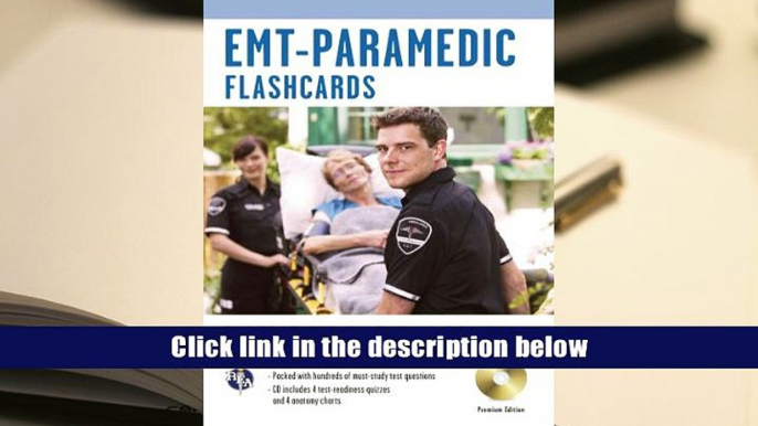 Best Ebook  EMT-Paramedic Premium Edition Flashcard Book w/CD (EMT Test Preparation)  For Full