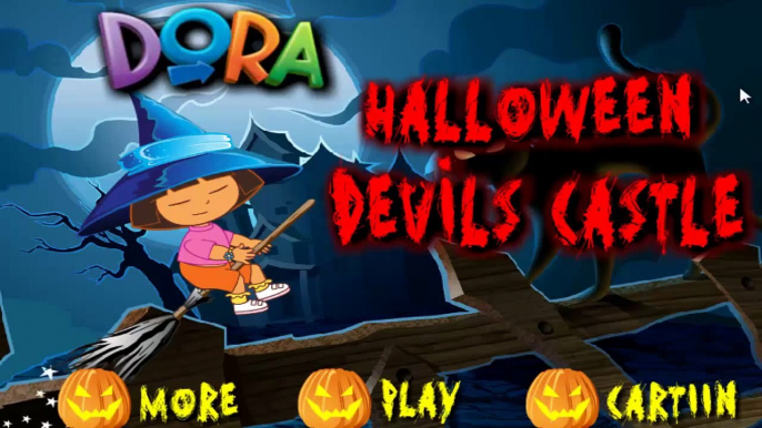 Dora the Explorer - Dora Halloween Devils Castle. Full Episodes in English new #Dora_game