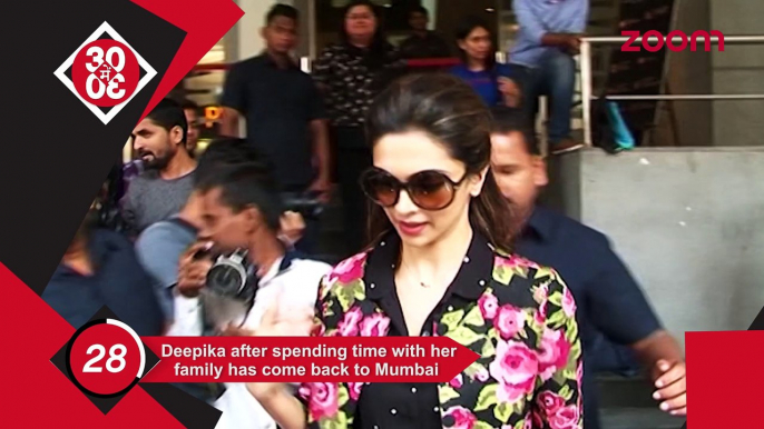 Deepika is Back To Mumbai,Anushka Apes Ranveer