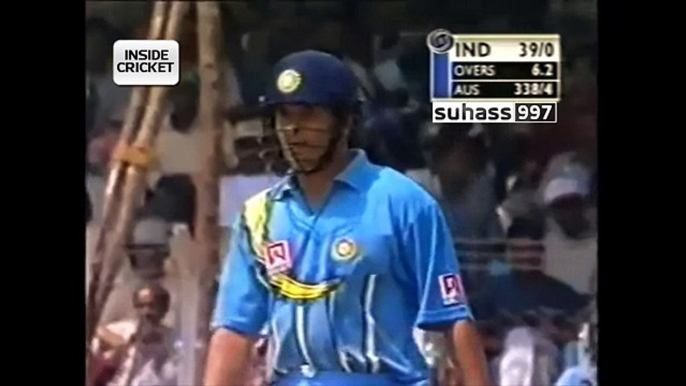 one of the best famous history SACHIN TENDULKAR destroys GLENN McGRATH