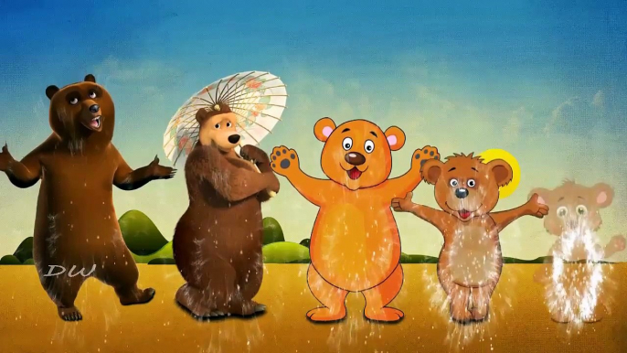 Mega Gummy Bear Goes Trekking Finger Family Song For Kids ! Gummy bear Colors Cartoon For