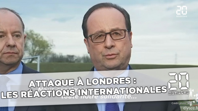 Attaque à Londres : les réactions internationales