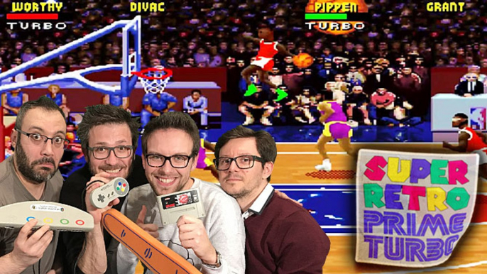 Super Retro Prime Turbo : NBA Jam avec Traz, Romain, Plume et Julo