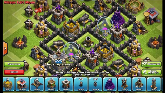 TH4 Base Defense ● Clash of Clans Town Hall 4 Base ● CoC TH4 Base Design Layout (Android G