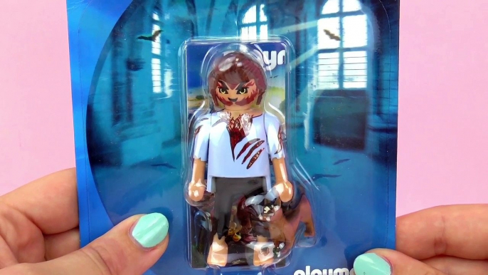 Imaginext Wolfman rampages through Imaginext City and breaks out of Playmobil Jail STOP MO