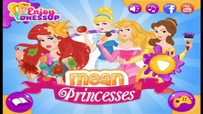 Mean Princesses - Cartoon Video Games For Girls